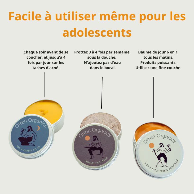 baume anti acné naturel,
